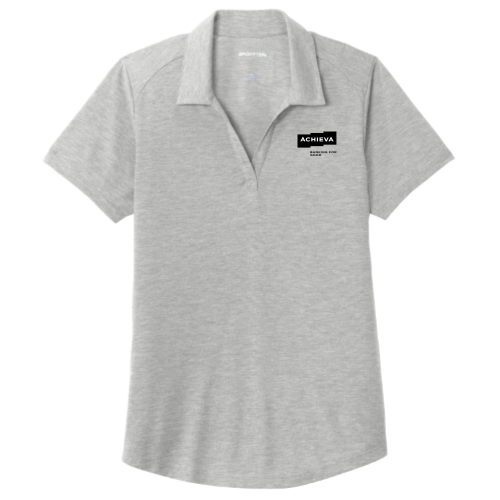 AchievaCreditUnion - Sport-Tek Ladies PosiCharge Tri-Blend Wicking Polo