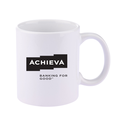 AchievaCreditUnion - 11oz Basic C Handle Ceramic Mug