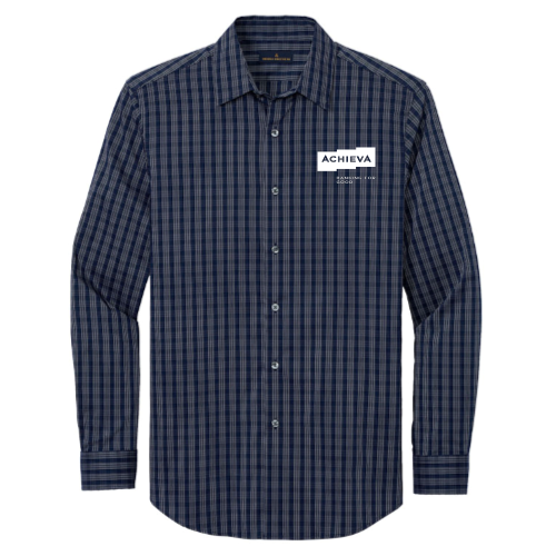 AchievaCreditUnion - Brooks Brothers Tech Stretch Patterned Shirt v1